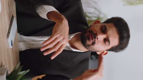 Businessman-working-on-laptop-at-office-talk-on-online-communication-video-call-with-employee,-boss