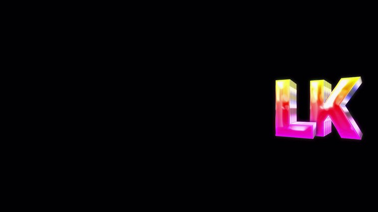 Animated 'Real Talk' Text with Colorful Neon Glitch Effect
