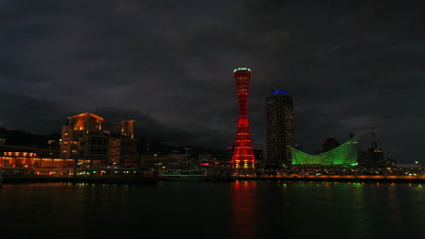 beautiful-architecture-building-kobe-tower-in-the-city