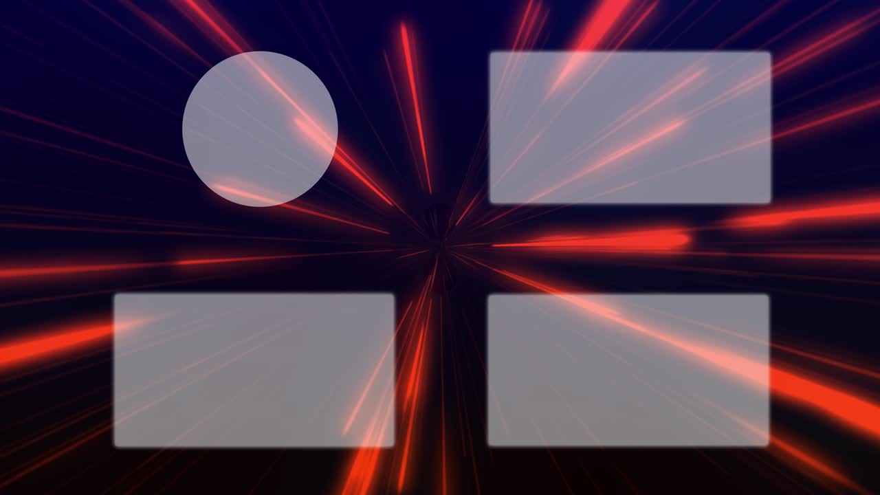 Ray warp end card ending screen motion graphics