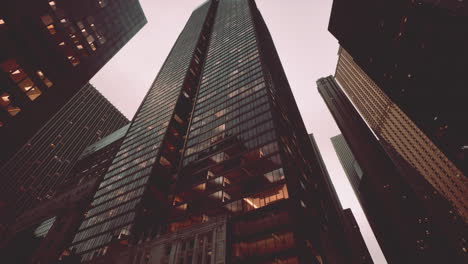 colourful-toned-skyscrappers-close-up-on-a-sunny-summer-day