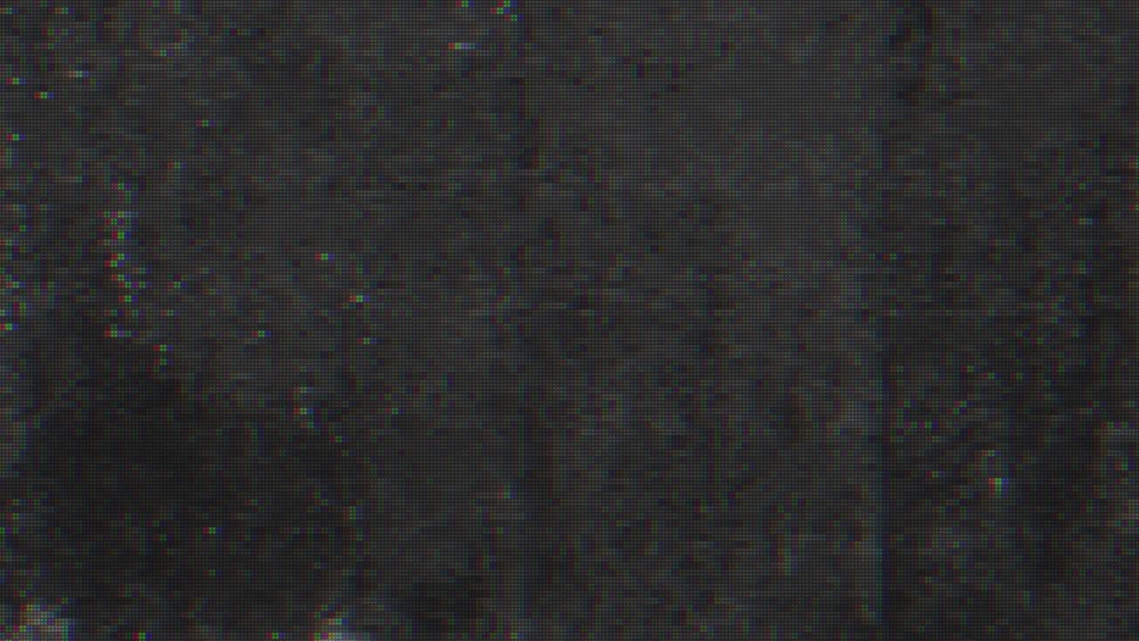 diseño único abstracto animación digital ruido de píxeles error de fallo daño de video