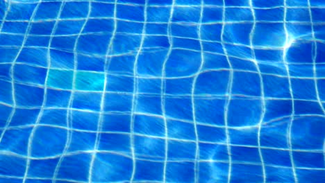 colorful abstract of water surface in swimming pool