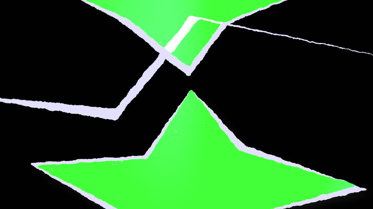 Torn Paper Reveal Green Screen Transition