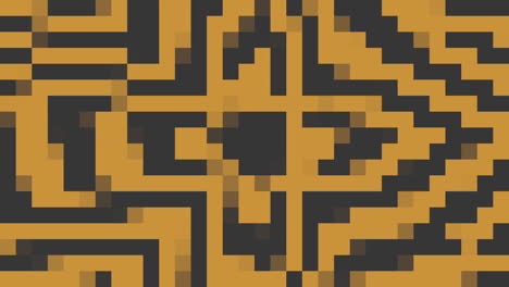 Stunning-zigzag-pattern-with-black-and-yellow-squares