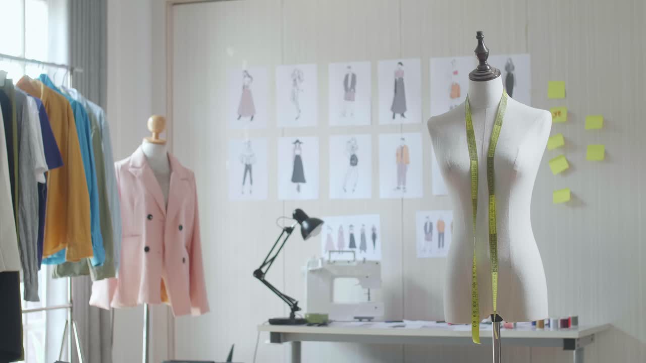 diseño de interior de estudio de moda