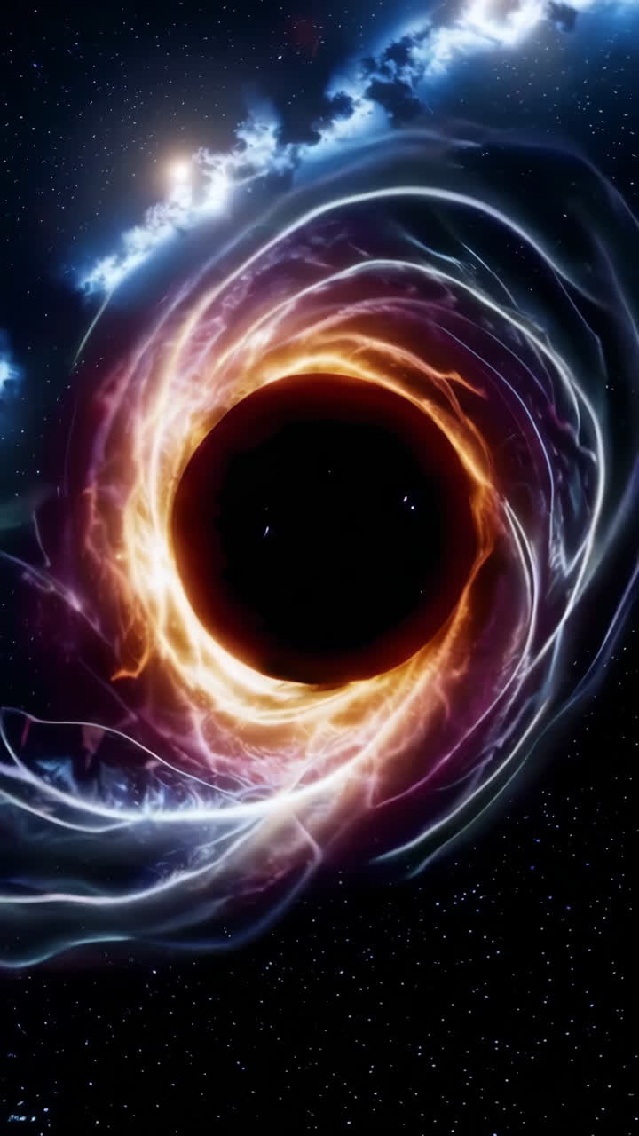 Il buco nero nello spazio profondo