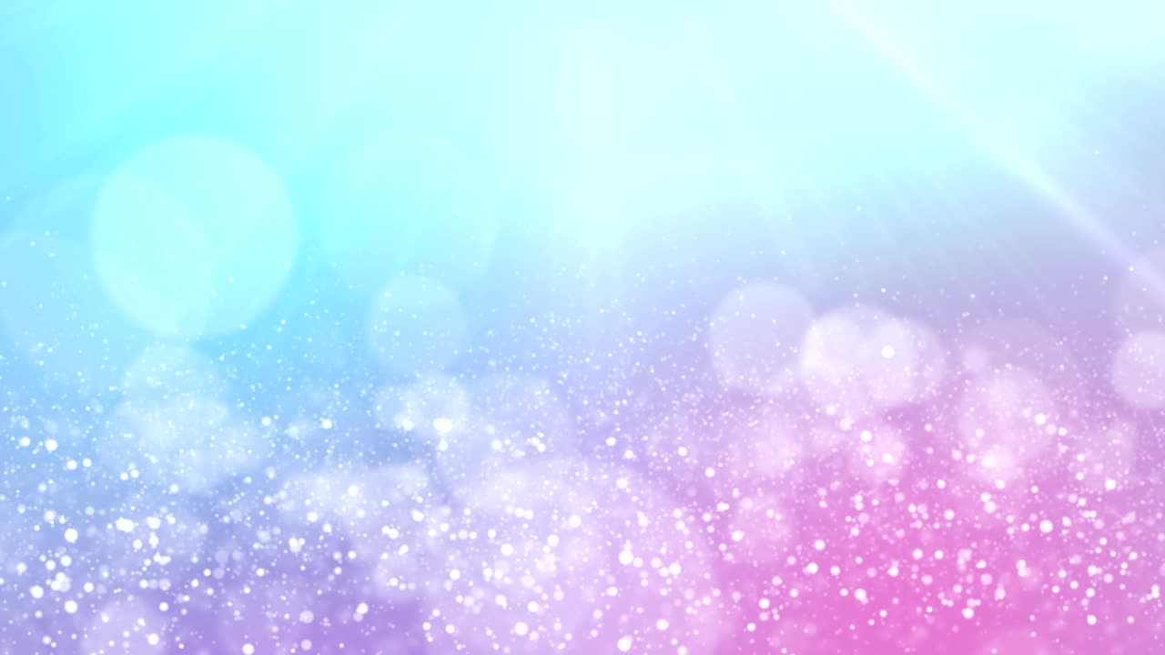 입자 파스텔 색상 비즈니스 깨한 밝은 반이는 보케 먼지 추상적인 배경 루프