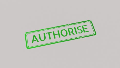 AUTHORIZE-Stamp