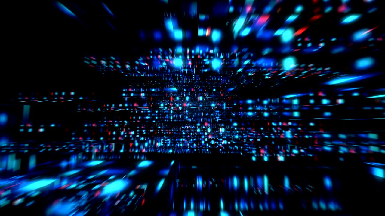 3D Futuristic abstract background