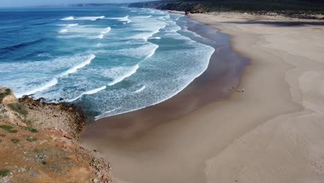 perfect-scenery-at-beautiful-borderia-beach-with-sunny-weather-and-blue-sky