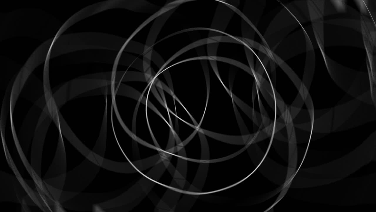 Abstracte zwart-witte wervelingen