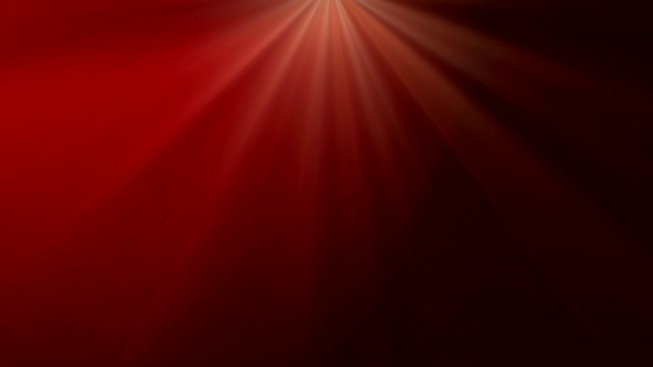 rayo de luz de punto en el fondo rojo de feliz navidad. bucle 4k