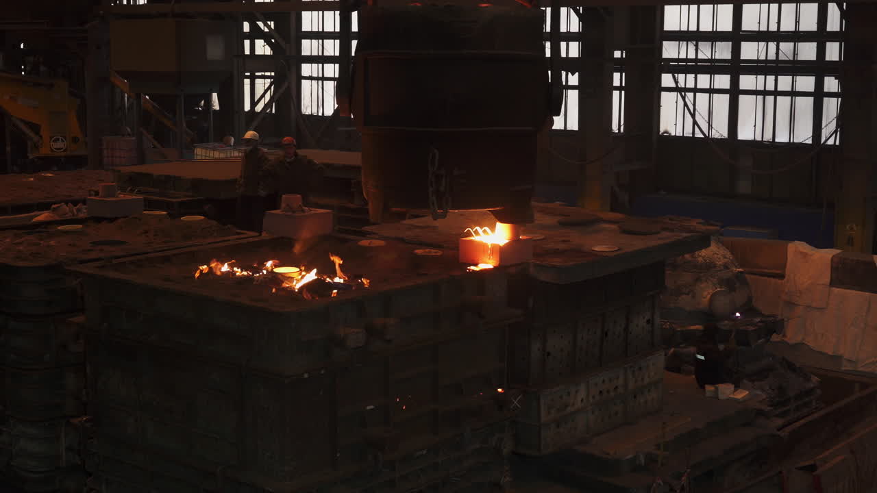 Metal Casting Process in Foundry