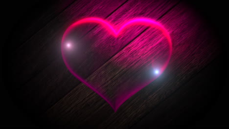 Animation-closeup-motion-romantic-heart-on-Valentines-day-3