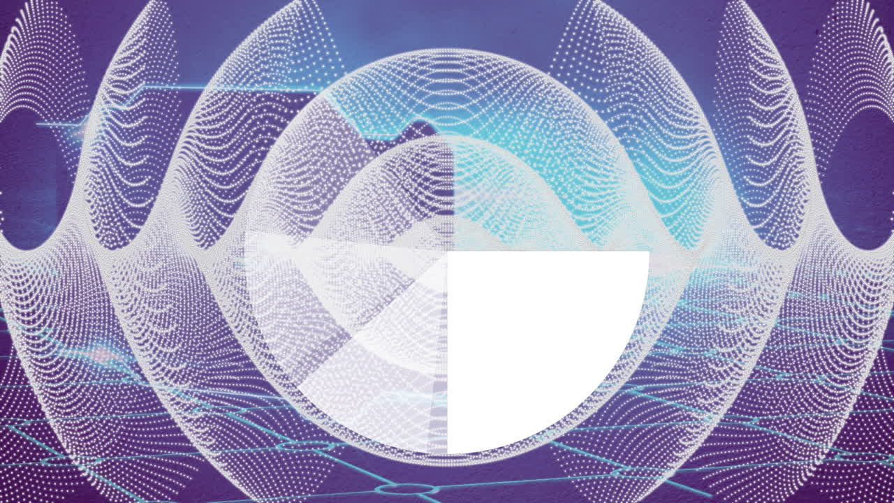 모양에 대한 연결 네트워크의 애니메이션