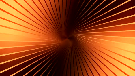 líneas y facetas abstractas que se mueven en un círculo