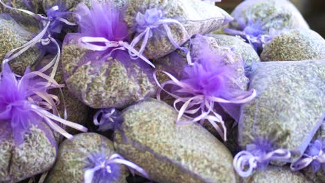 bolsas de lavanda púrpura