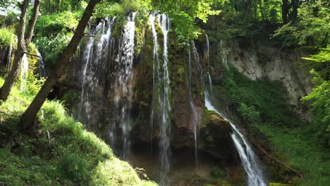 sopotnica waterfall cascades near prijepolje city serbia