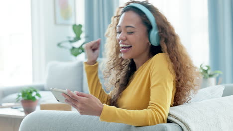 happy gamer playing virtual game on technology