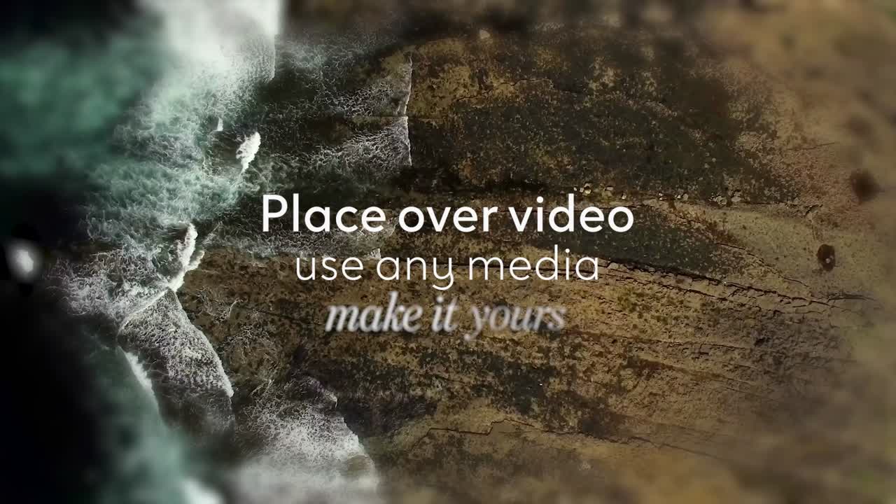 Smooth Simple Text Template with Search Bar Animation