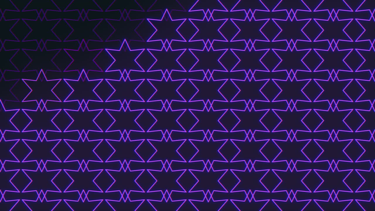 A chic and modern black and purple geometric pattern featuring triangles and squares in a seamless, flowing design, exuding a sophisticated vibe with a trendy twist