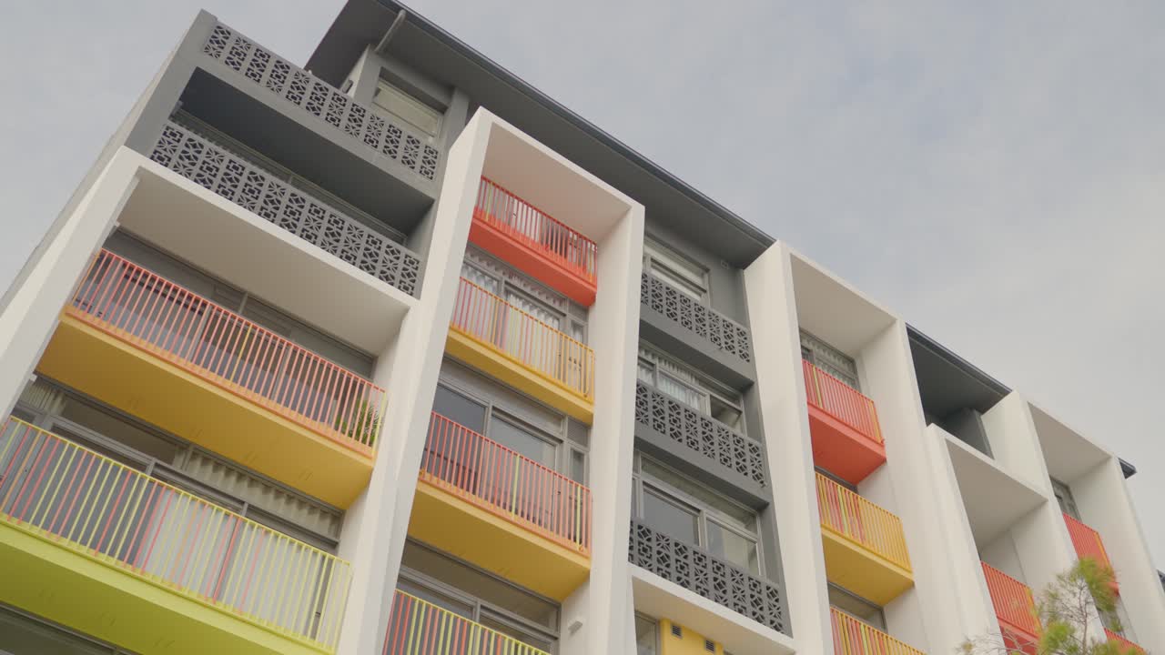 apartamentos modernos en la ciudad