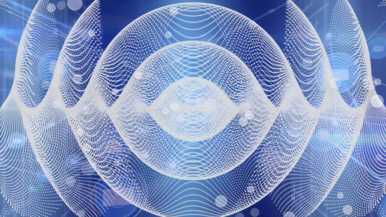 Animation of network of connections over shapes