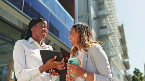 partnership, technology and business women