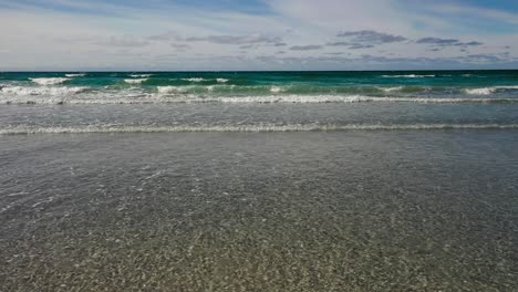 Strand-Die-Lofoten-Inseln-Sind-Ein-Archipel-In-Der-Grafschaft-Nordland,-Norwegen.