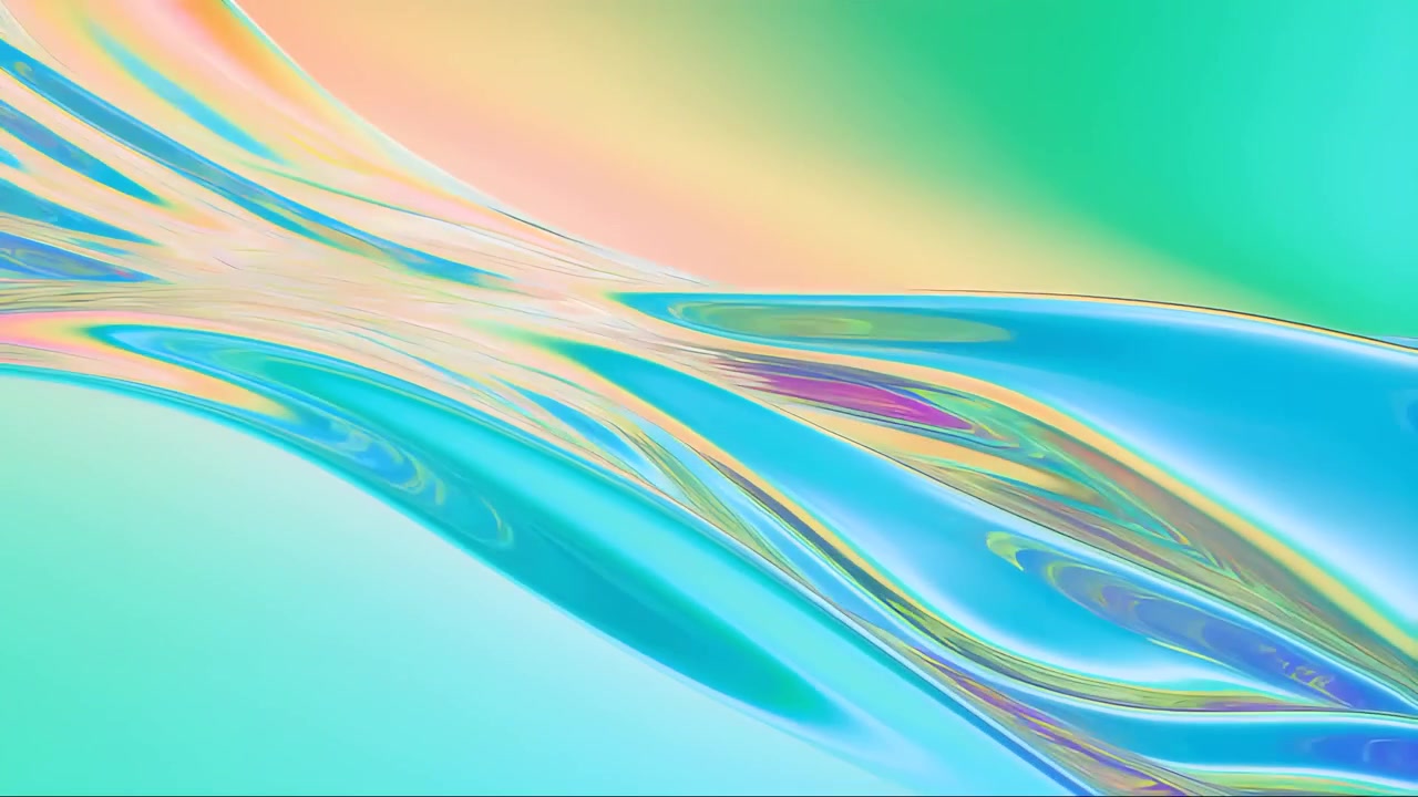 Abstract Fluid Motion Background 4K