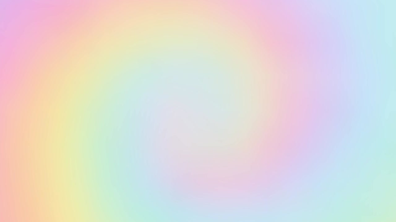 gradiente de arco iris giratorio. bucle sin costuras. resolución 4k, uhd, ultra hd. más fondos de color