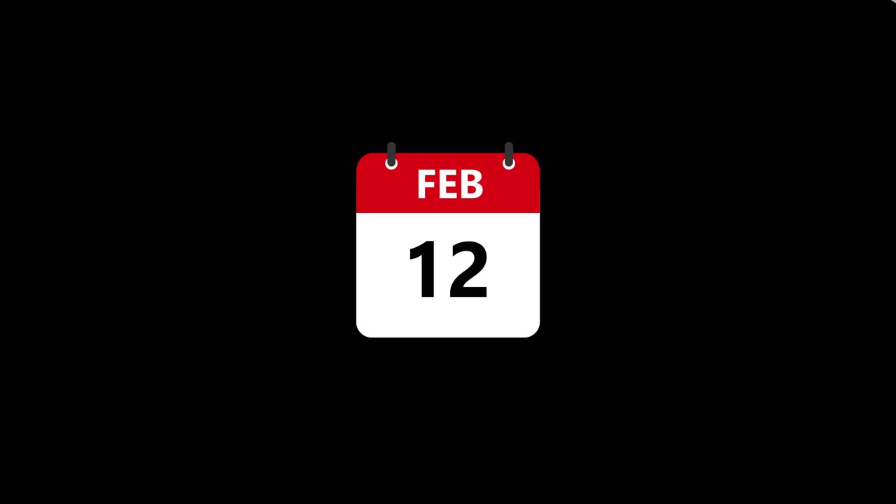 Calendar dates in February