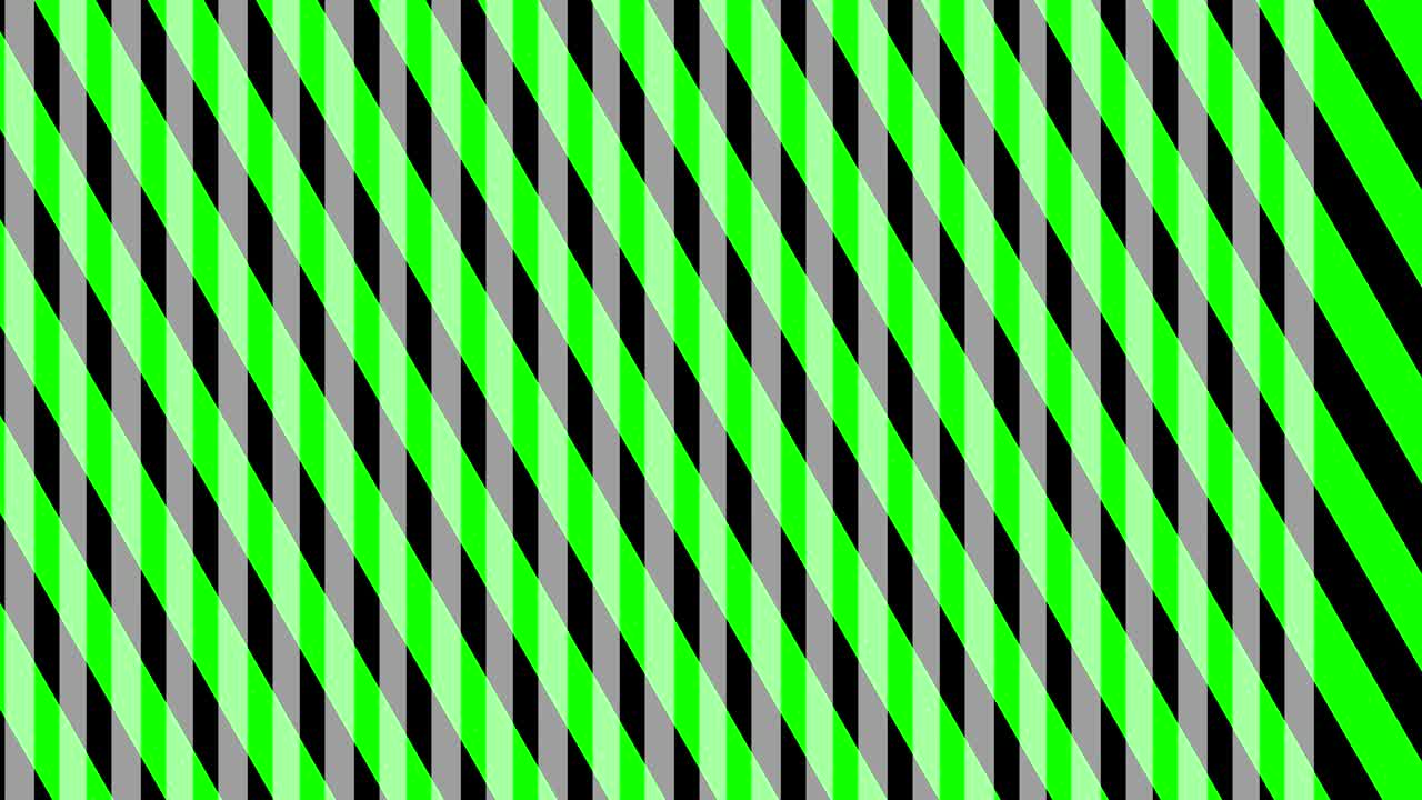교차된 색의 줄무로 구성된 애니메이션입니다.