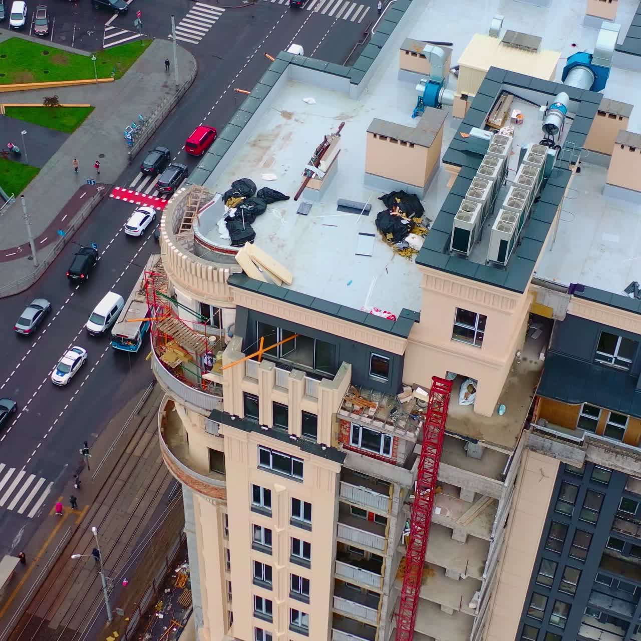 Architectural complex of residential building