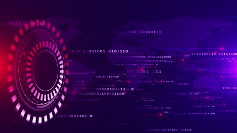 hud digital lines high speed data transfer technology background hi tech data connection infographic