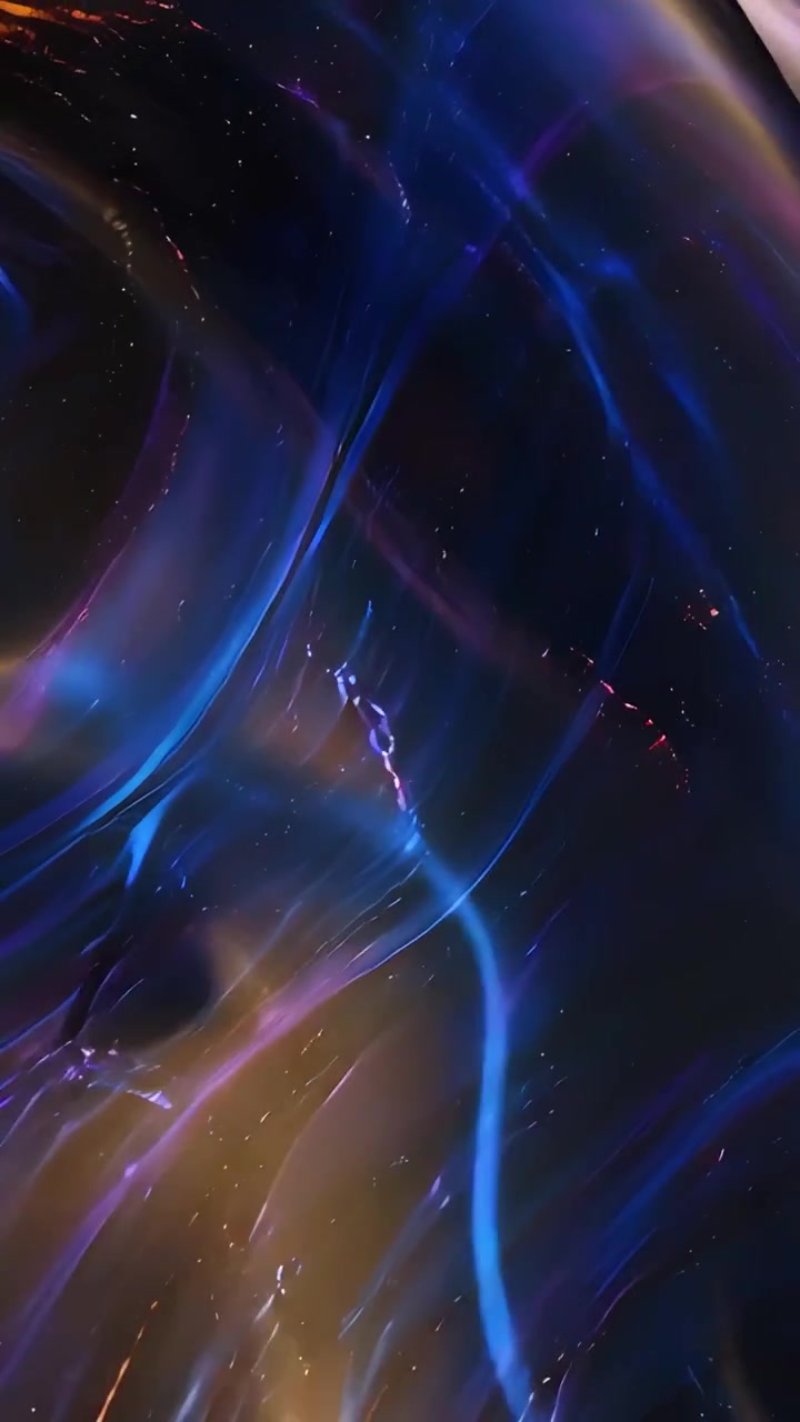 Abstract Metallic Waves Background 4K