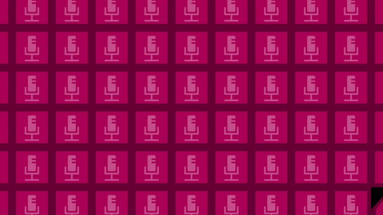 Microphone Icons Pattern