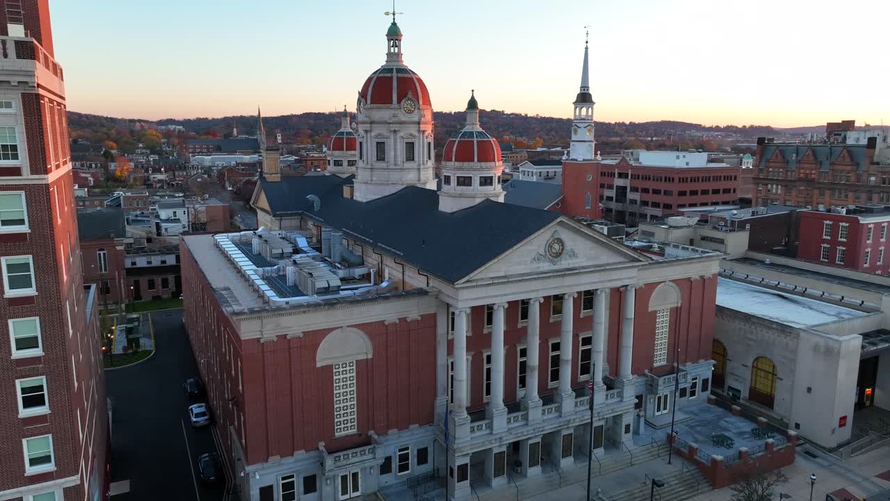 edificio del gobierno del condado de york en el centro de york, pensilvania
