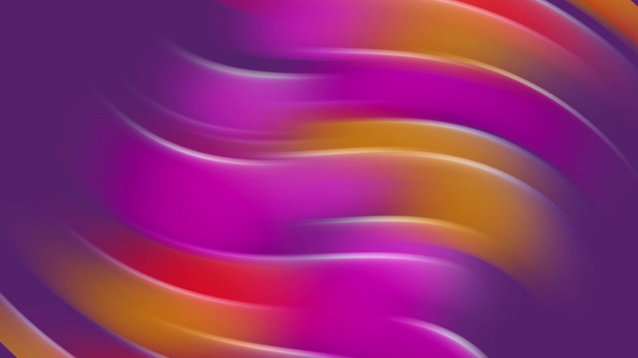 Vibrant Abstract Background with Smooth Wavy Gradient Lines