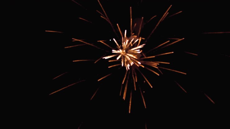 Fireworks Display at Night