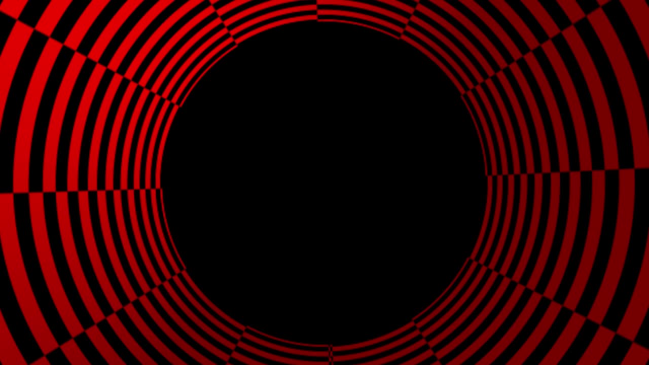 Tunnelmønster fremadskridende animation motion graphics.