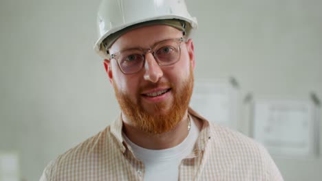 construction worker portrait