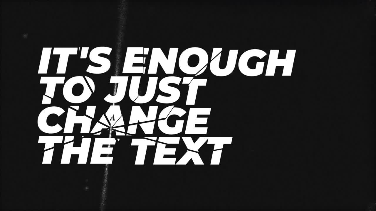 Cinematic Text Animation 09 Adobe Premiere Pro 2022 Resolution 3840×2160 RGB Version Included