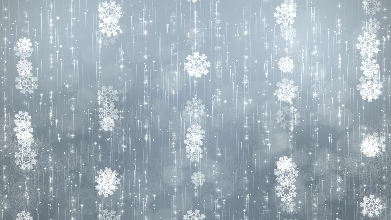 fondo de copos de nieve grises y abstractos