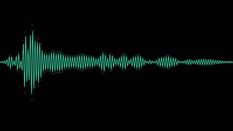 4k music equalizer audio waves or sound frequency in lines equalizer animation visualization of