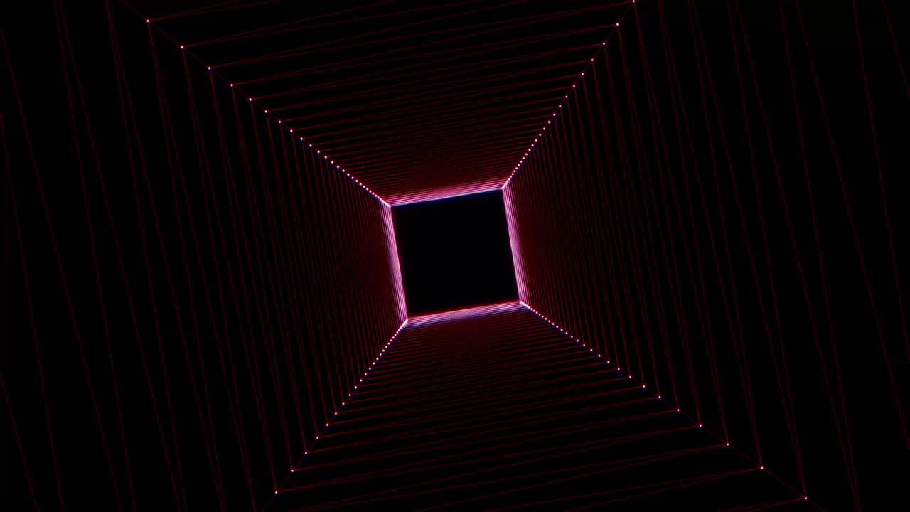 fondo de movimiento de túnel sin costuras 4k
