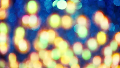 blurred light spots seamless loop circle color bokeh lights background