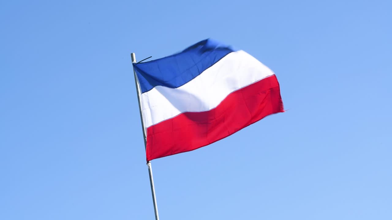 네덜란드 농민 시위, 네덜란드 국기 거꾸로