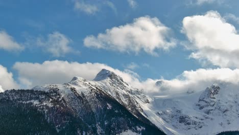 Scenic-Snowy-Mountain-Landscape-and-Trees